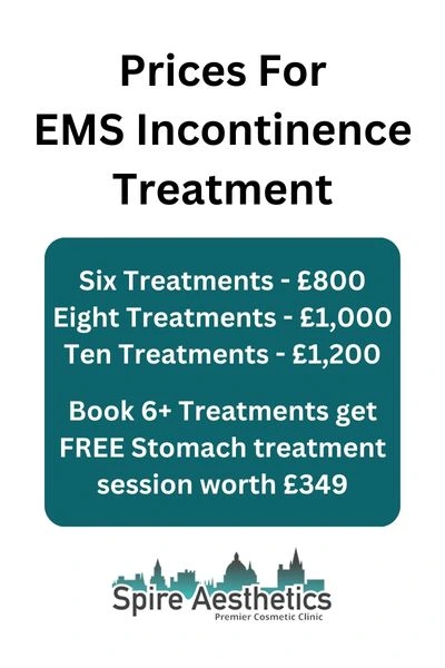 EMS Incontinence Treatment Prices Orrell