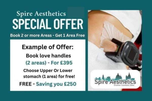 Fat Freezing Promotion Orrell from Spire Aesthetics - Book Today!